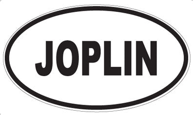 JOPLIN - Oval Magnet