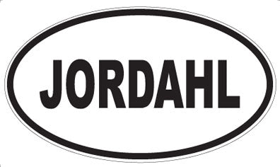 JORDAHL - Oval Magnet