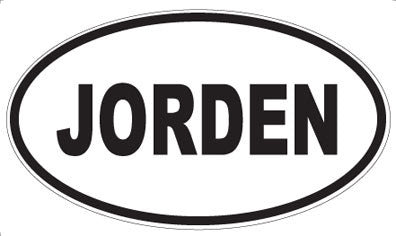 JORDEN - Oval Magnet