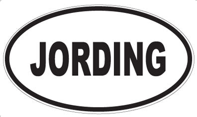 JORDING - Oval Magnet