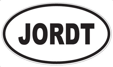 JORDT - Oval Magnet