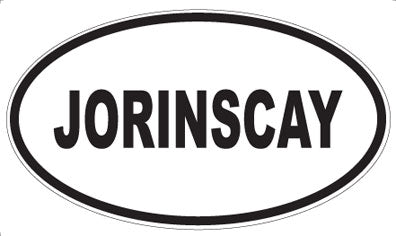 JORINSCAY - Oval Magnet