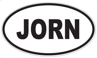 JORN - Oval Magnet