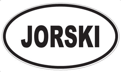 JORSKI - Oval Magnet