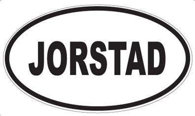 JORSTAD - Oval Magnet