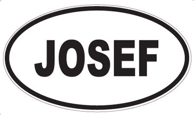 JOSEF - Oval Magnet