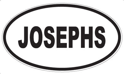 JOSEPHS - Oval Magnet
