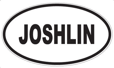JOSHLIN - Oval Magnet