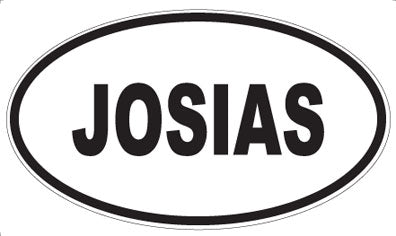JOSIAS - Oval Magnet