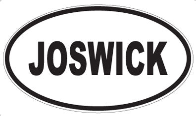 JOSWICK - Oval Magnet