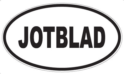 JOTBLAD - Oval Magnet