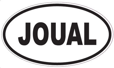 JOUAL - Oval Magnet