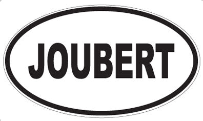 JOUBERT - Oval Magnet