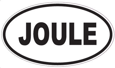 JOULE - Oval Magnet