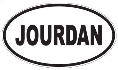 JOURDAN - Oval Magnet
