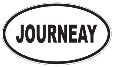 JOURNEAY - Oval Magnet