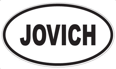 JOVICH - Oval Magnet