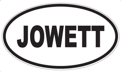 JOWETT - Oval Magnet