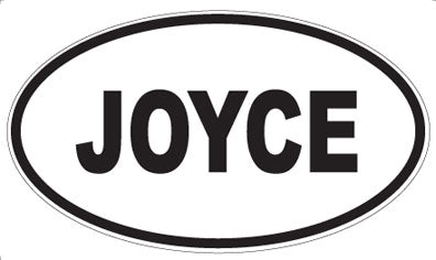 JOYCE - Oval Magnet