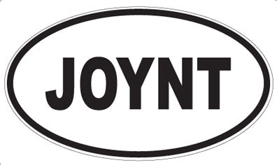 JOYNT - Oval Magnet