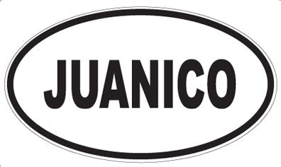 JUANICO - Oval Magnet