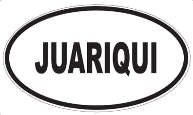 JUARIQUI - Oval Magnet