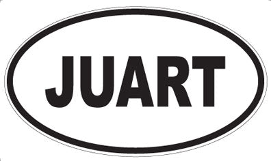 JUART - Oval Magnet