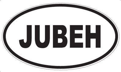 JUBEH - Oval Magnet