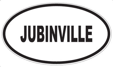 JUBINVILLE - Oval Magnet