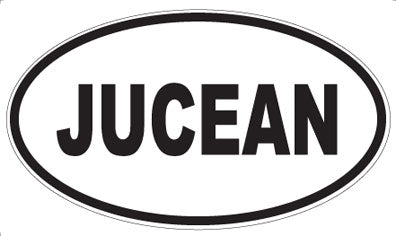 JUCEAN - Oval Magnet