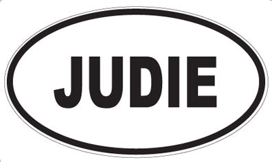 JUDIE - Oval Magnet