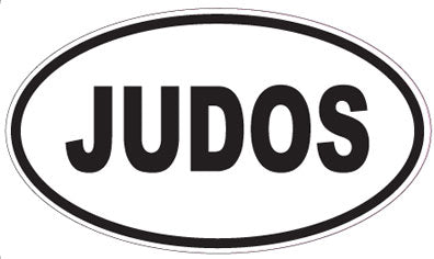 JUDOS - Oval Magnet