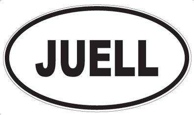 JUELL - Oval Magnet