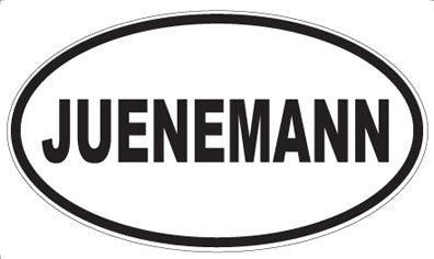 JUENEMANN - Oval Magnet