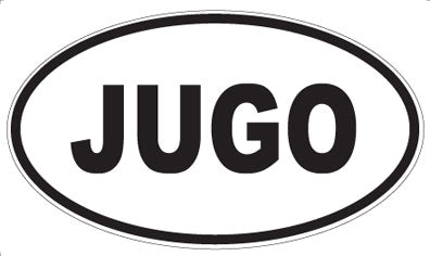 JUGO - Oval Magnet