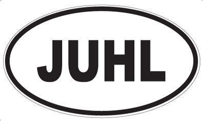 JUHL - Oval Magnet