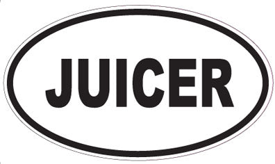 JUICER - Oval Sticker