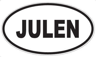 JULEN - Oval Magnet