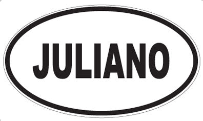 JULIANO - Oval Magnet