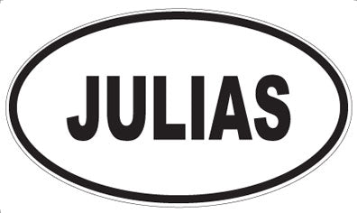 JULIAS - Oval Magnet