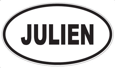 JULIEN - Oval Magnet