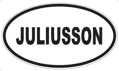 JULIUSSON - Oval Magnet