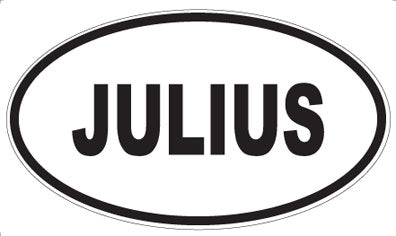 JULIUS - Oval Magnet
