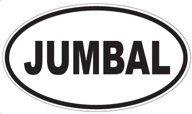 JUMBAL - Oval Sticker