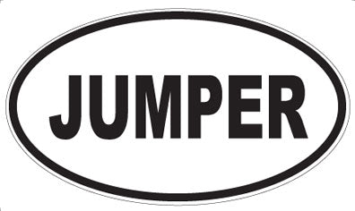 JUMPER - Oval Magnet