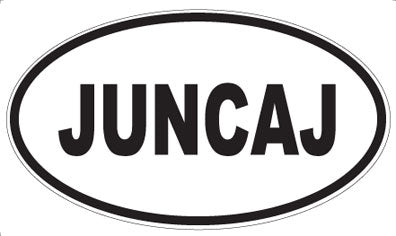 JUNCAJ - Oval Magnet