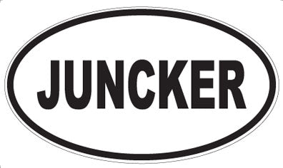 JUNCKER - Oval Magnet