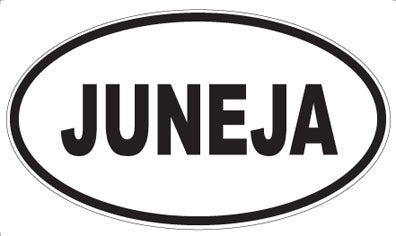 JUNEJA - Oval Magnet