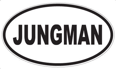 JUNGMAN - Oval Magnet