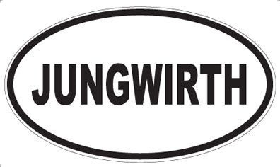 JUNGWIRTH - Oval Magnet